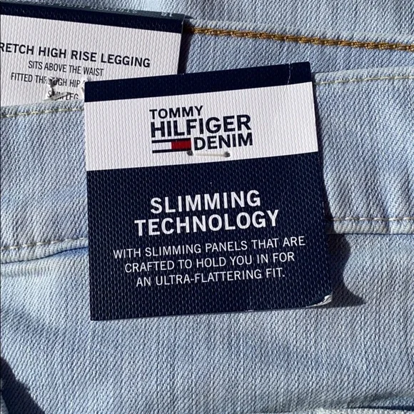 Plus Size Tommy Hilfiger Stretchy High Rise Jeans - Picture 3 of 16